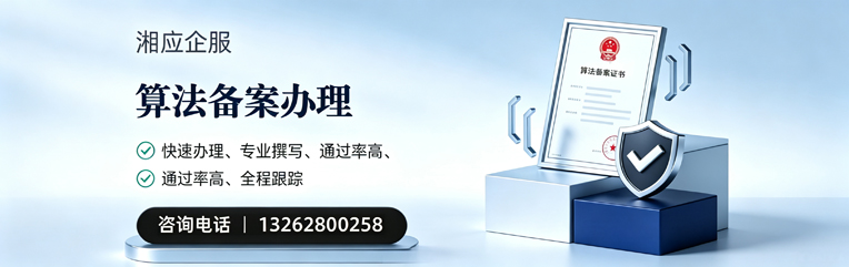 盐城算法备案申报服务