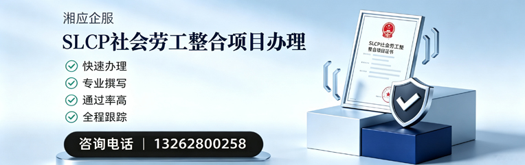 盐城SLCP社会劳工整合项目申报服务