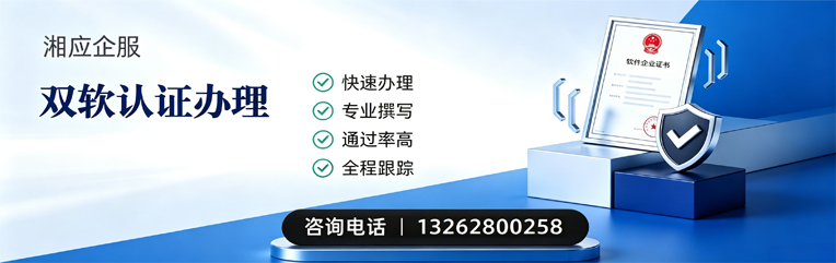 盐城双软认证申报服务