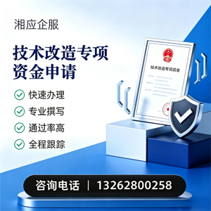 盐城技术改造专项资金申报服务